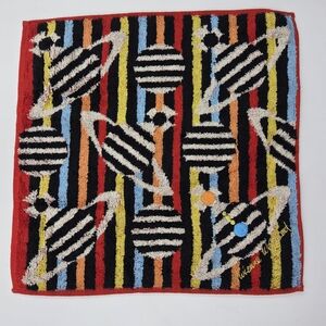Vivienne Westwood Colorful Striped Planetary Hand Towel Face – Like New